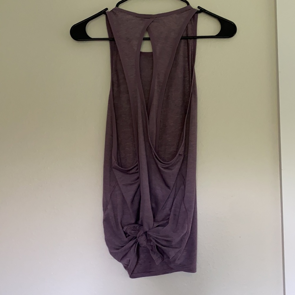 Lululemon open back tank